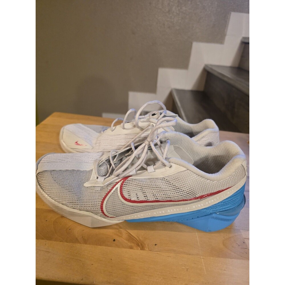 Nike React Metcon Turbo CT1243-003 Light Bone University Red White Blue S 9. 5